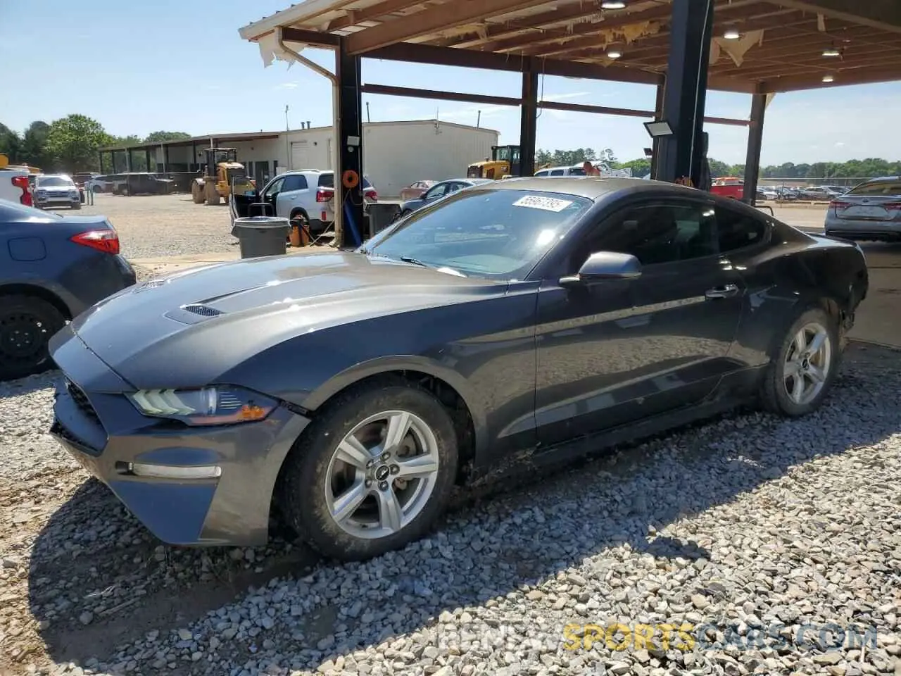 1 Photograph of a damaged car 1FA6P8THXK5129218 FORD ALL Models 2019