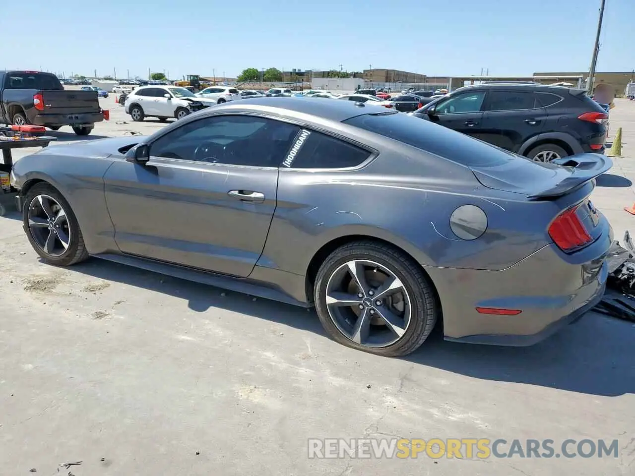 2 Photograph of a damaged car 1FA6P8THXK5141899 FORD ALL Models 2019