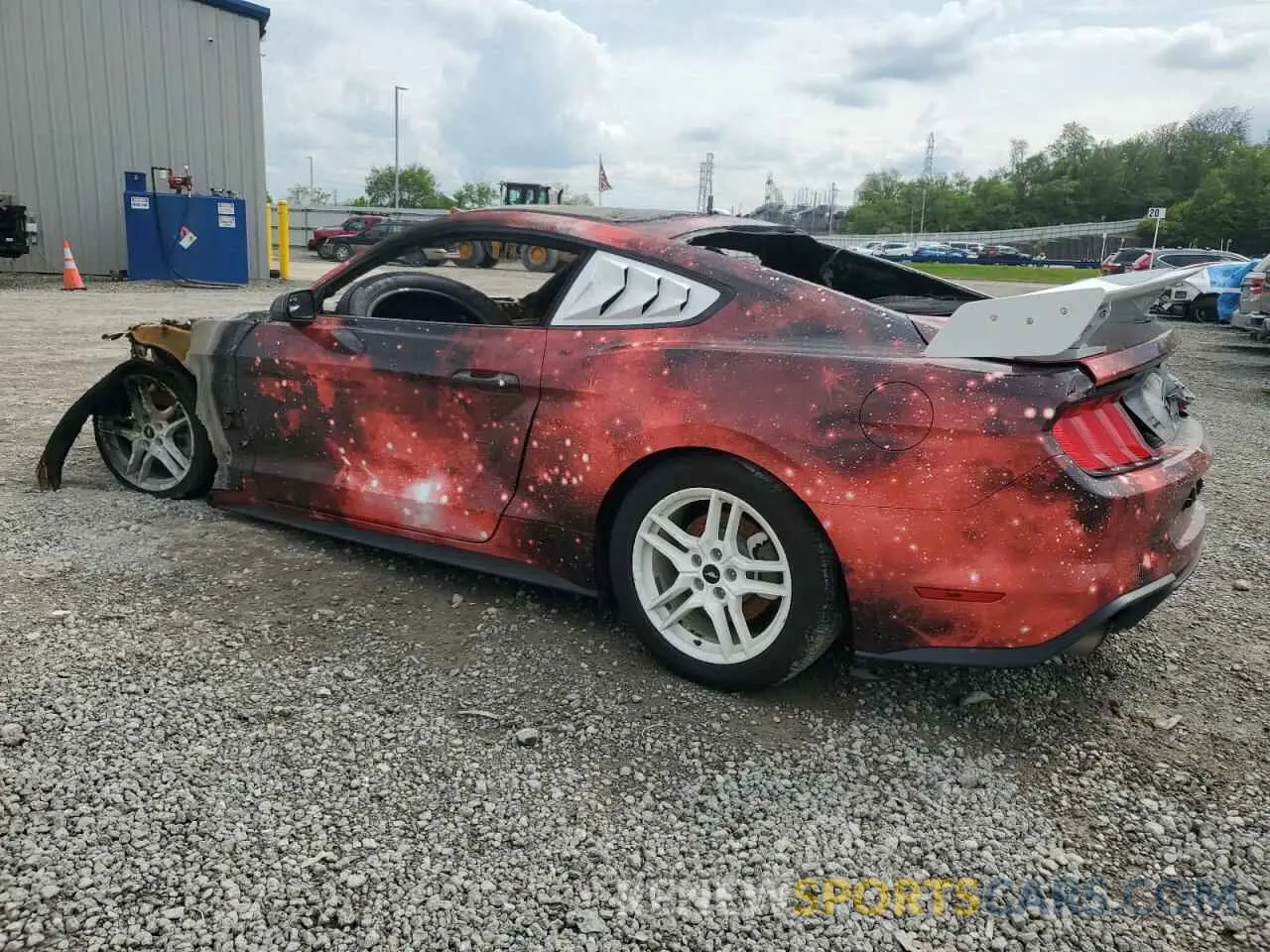 2 Photograph of a damaged car 1FA6P8THXK5168049 FORD ALL Models 2019