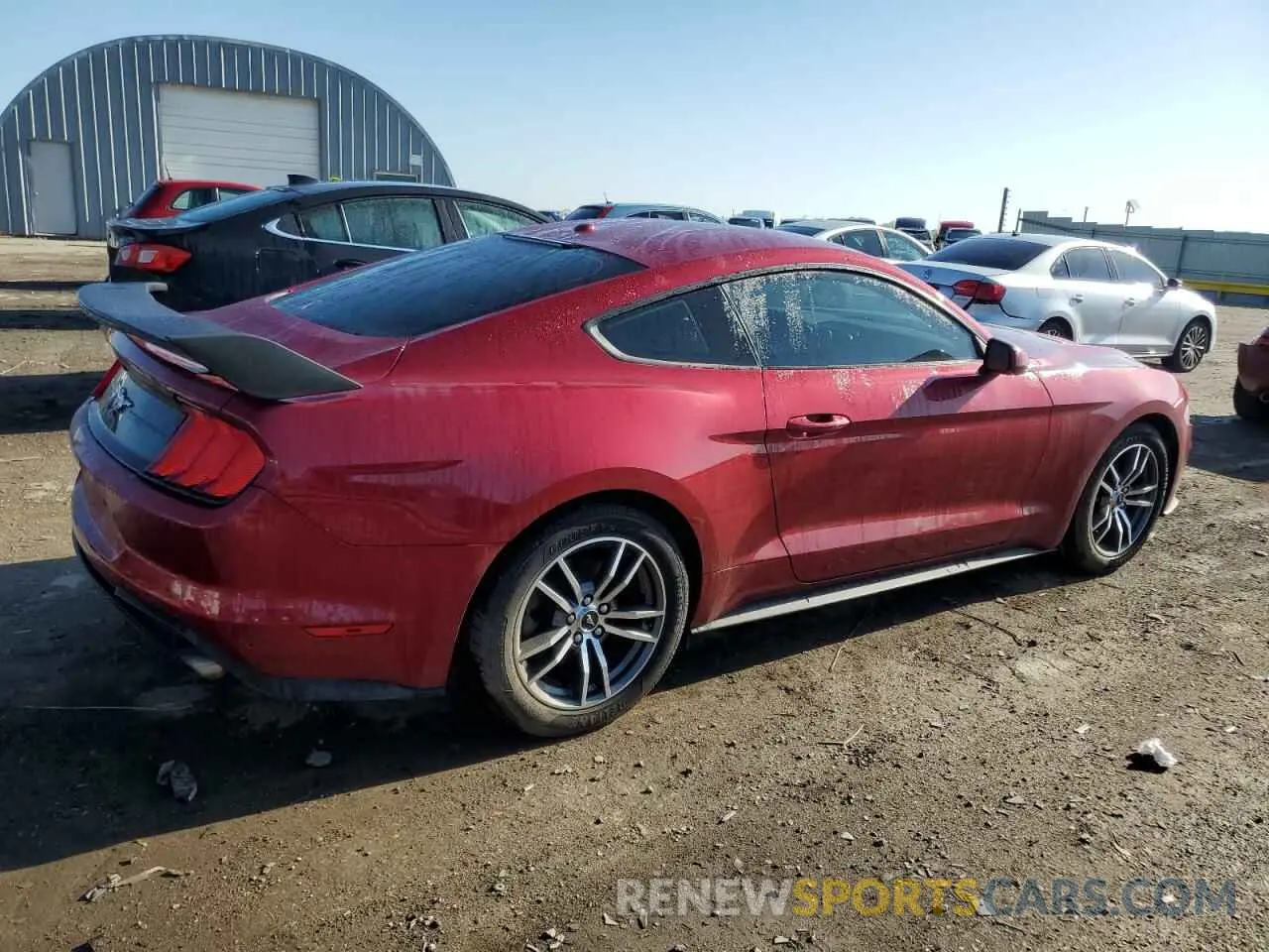 3 Photograph of a damaged car 1FA6P8THXK5173655 FORD ALL Models 2019