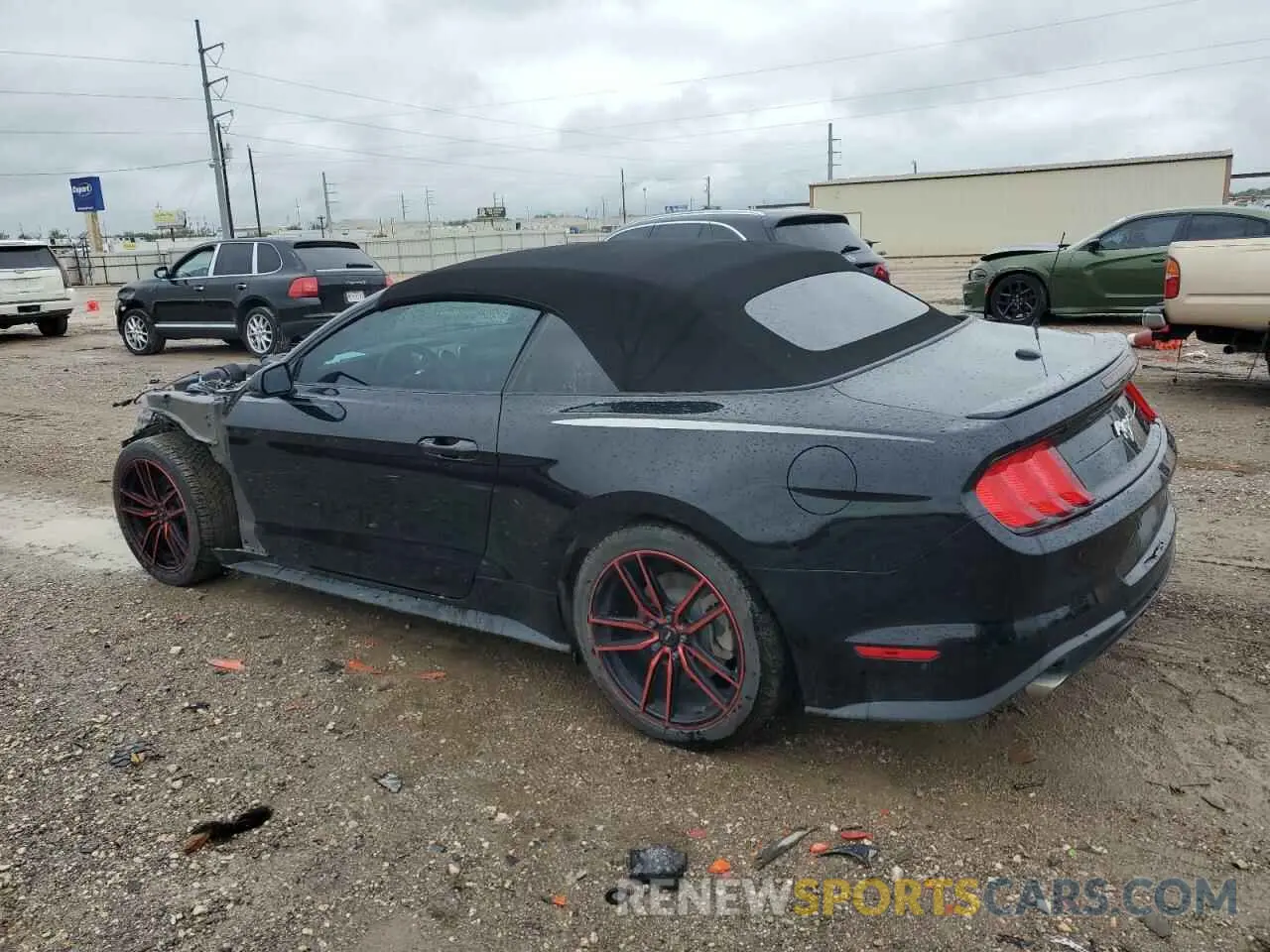2 Photograph of a damaged car 1FATP8UH0K5150001 FORD ALL Models 2019