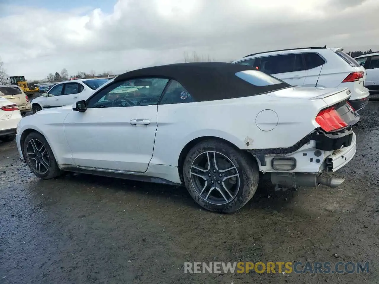 2 Photograph of a damaged car 1FATP8UH2K5148623 FORD ALL Models 2019