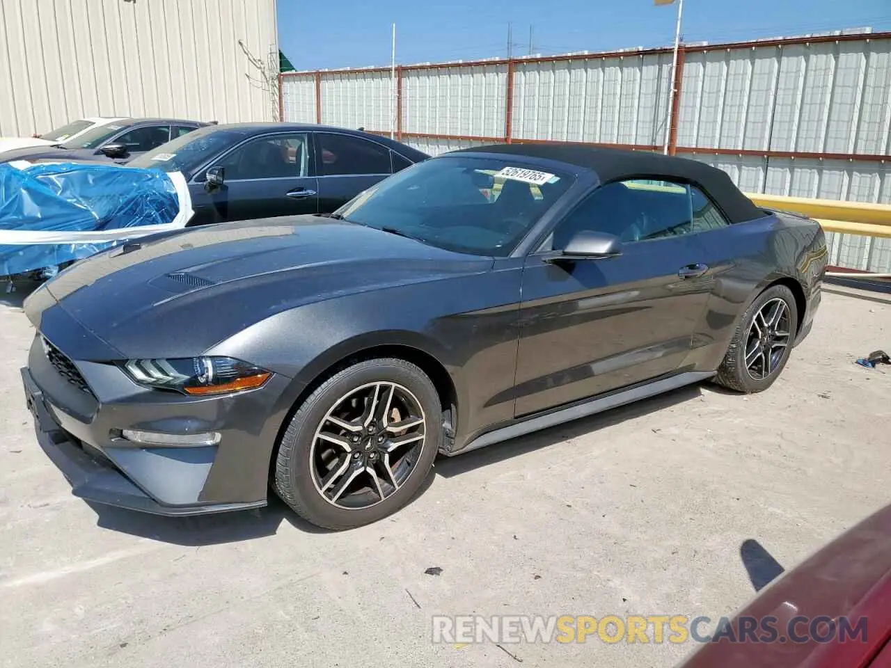 1 Photograph of a damaged car 1FATP8UH3K5181596 FORD ALL Models 2019