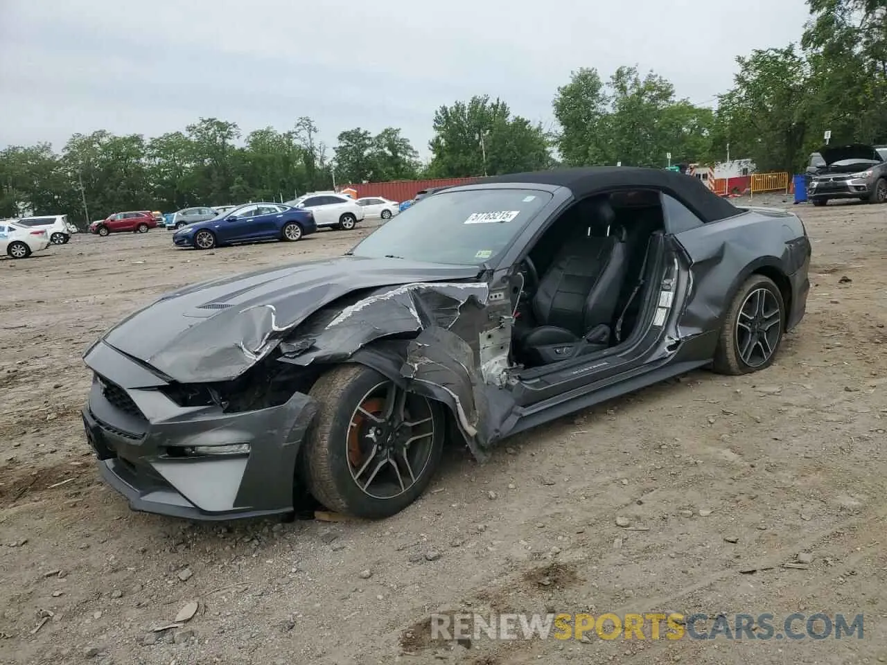1 Photograph of a damaged car 1FATP8UH4K5131239 FORD ALL Models 2019