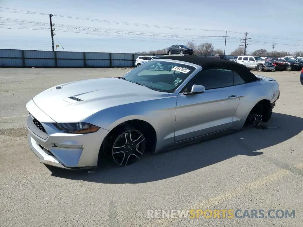 1 Photograph of a damaged car 1FATP8UH7K5151548 FORD ALL Models 2019