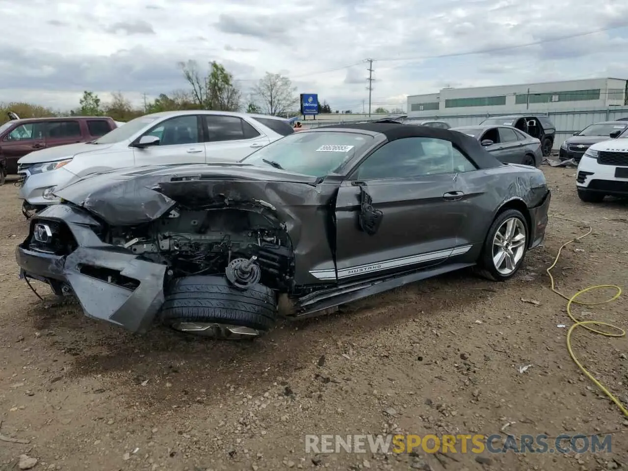 1 Photograph of a damaged car 1FATP8UH7K5176885 FORD ALL Models 2019