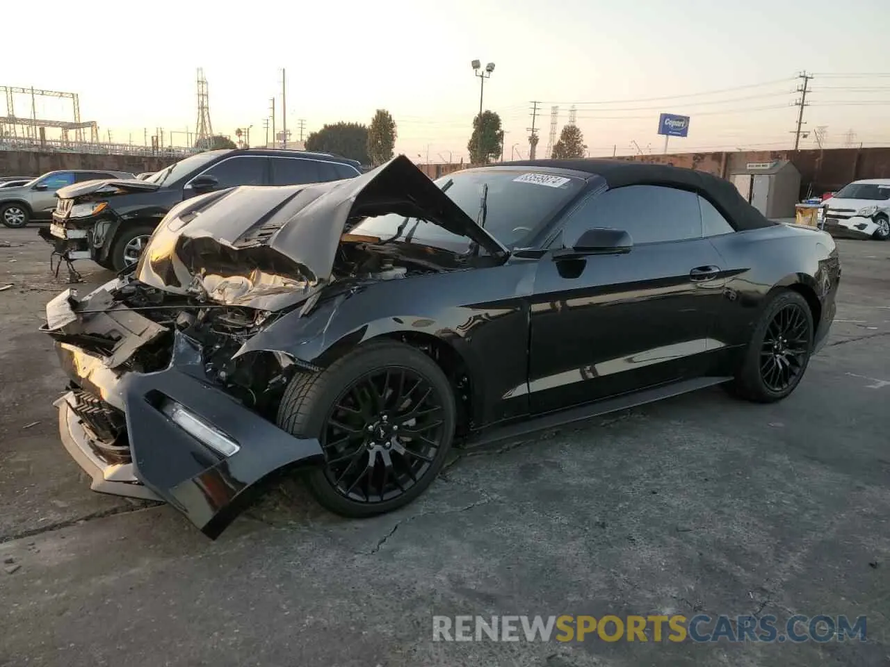 1 Photograph of a damaged car 1FATP8UH9K5182056 FORD ALL Models 2019