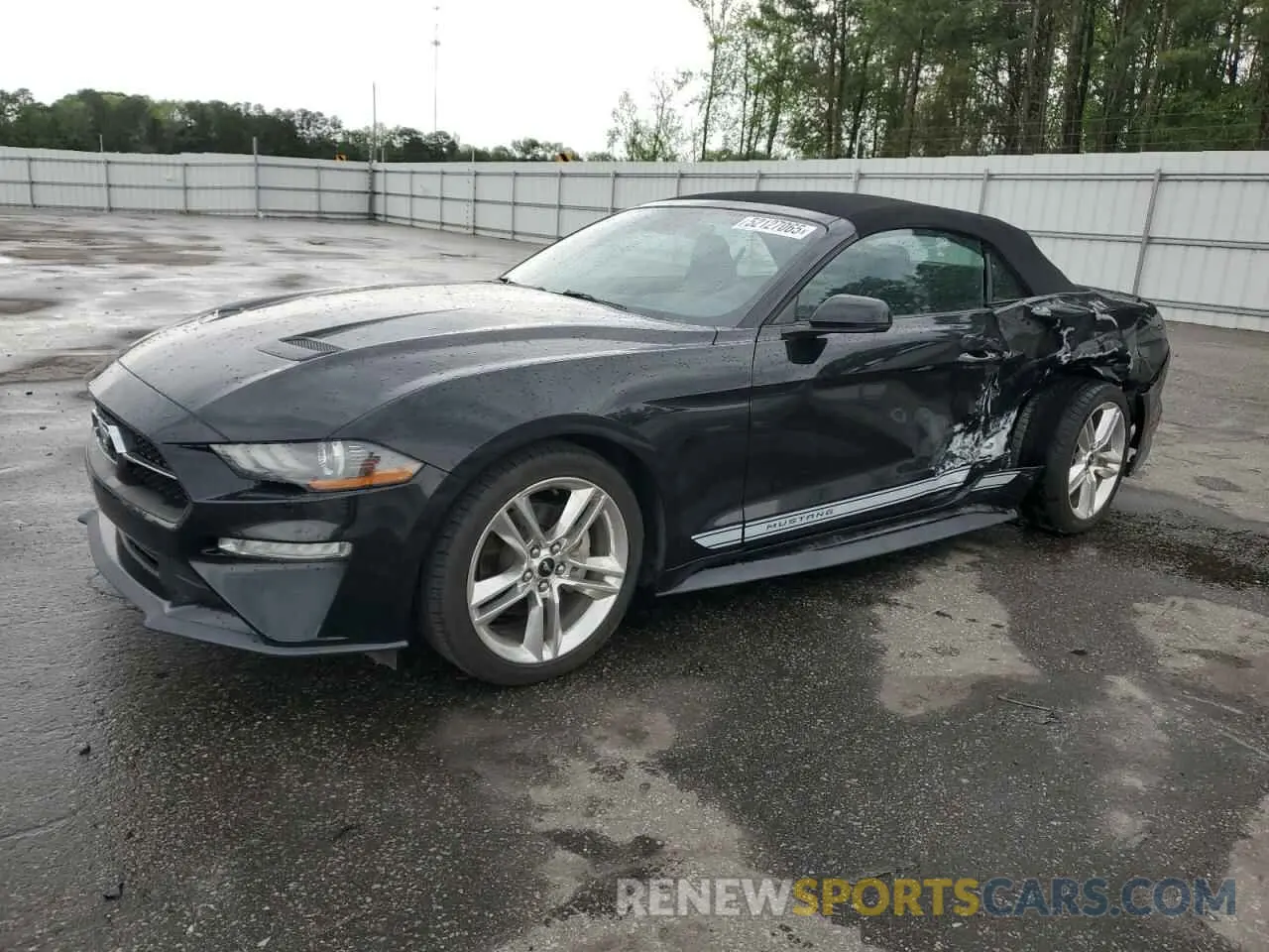 1 Photograph of a damaged car 1FATP8UH9K5189220 FORD ALL Models 2019