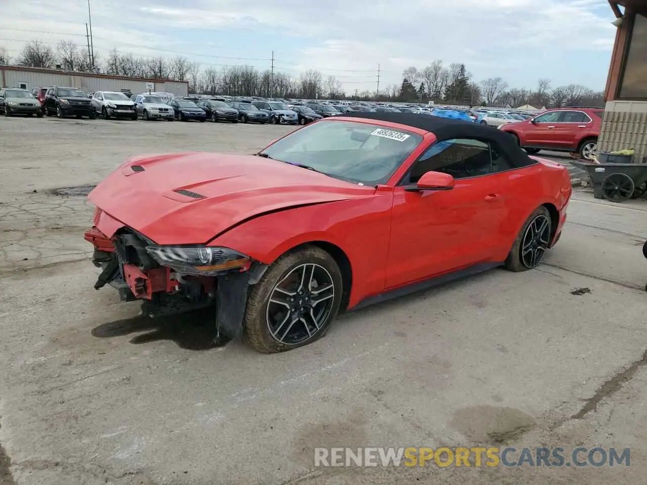 1 Photograph of a damaged car 1FATP8UHXK5171101 FORD ALL Models 2019