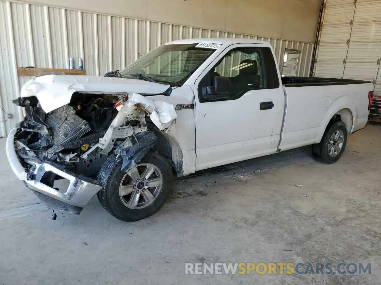 1 Photograph of a damaged car 1FTMF1C53KKD59881 FORD All Models 2019