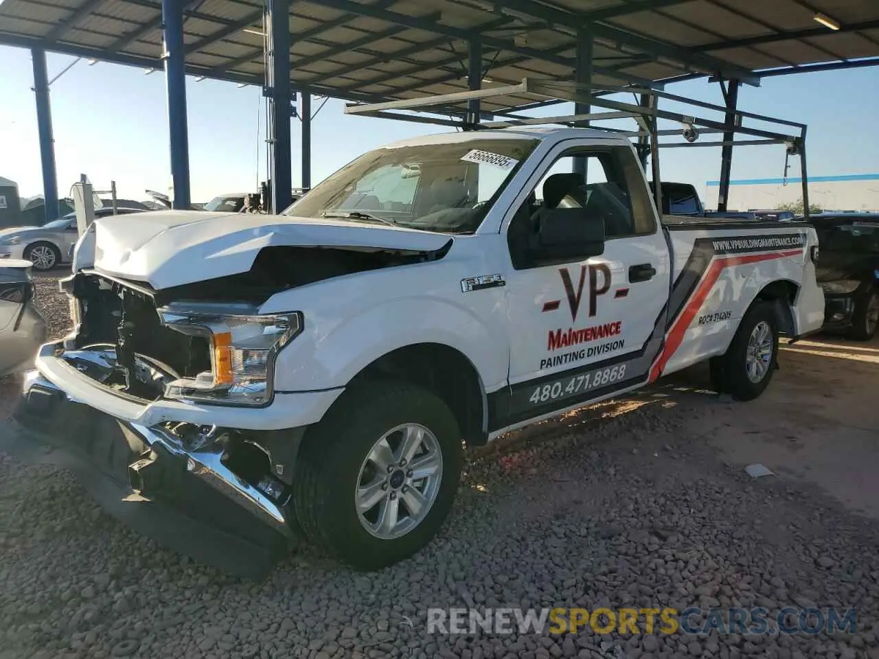 1 Photograph of a damaged car 1FTMF1C5XKKD39062 FORD All Models 2019