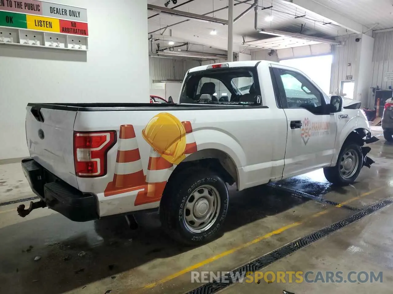 3 Photograph of a damaged car 1FTMF1CB5KKE68610 FORD All Models 2019