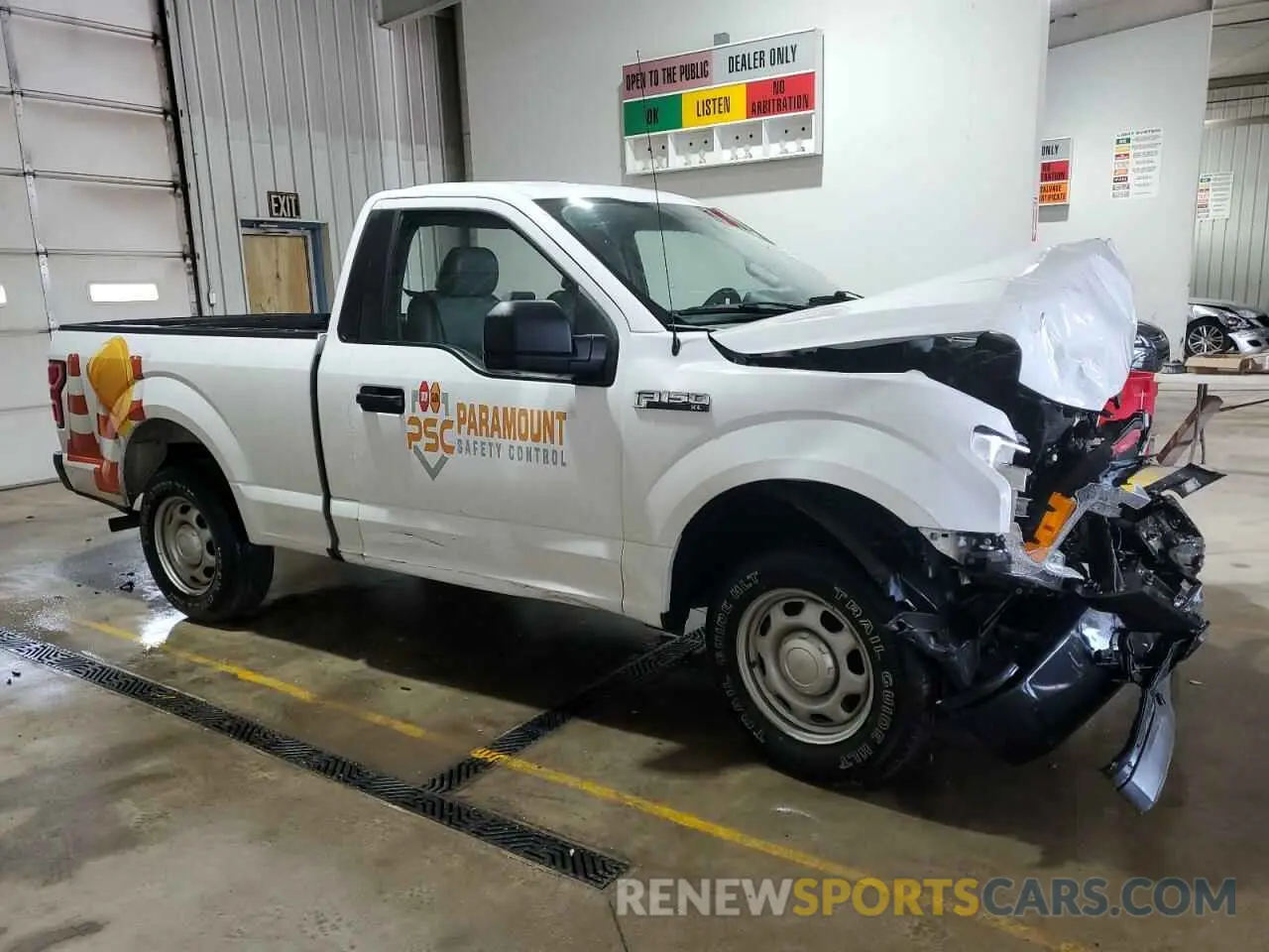 4 Photograph of a damaged car 1FTMF1CB5KKE68610 FORD All Models 2019