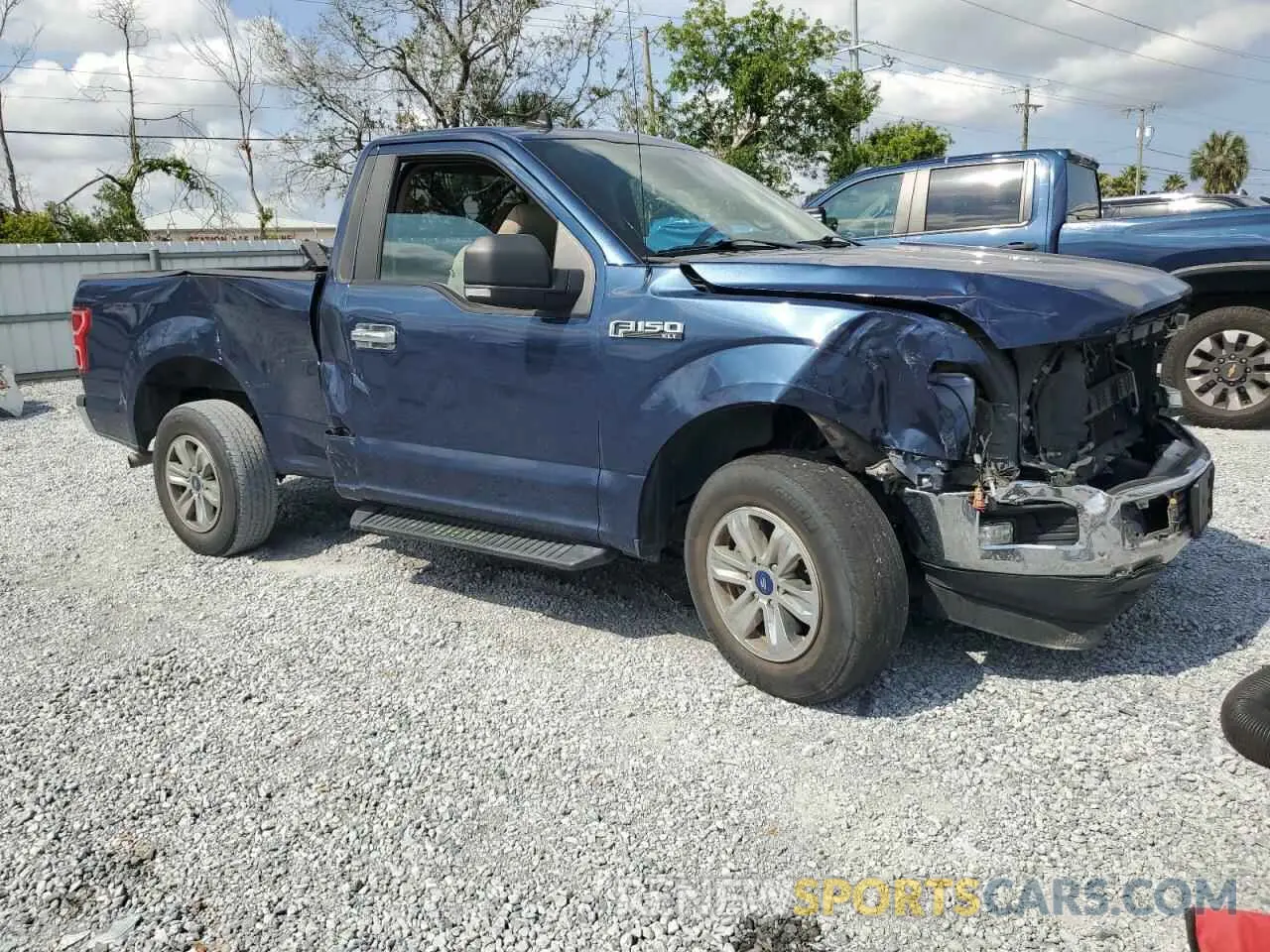 4 Photograph of a damaged car 1FTMF1CB7KFA22984 FORD All Models 2019