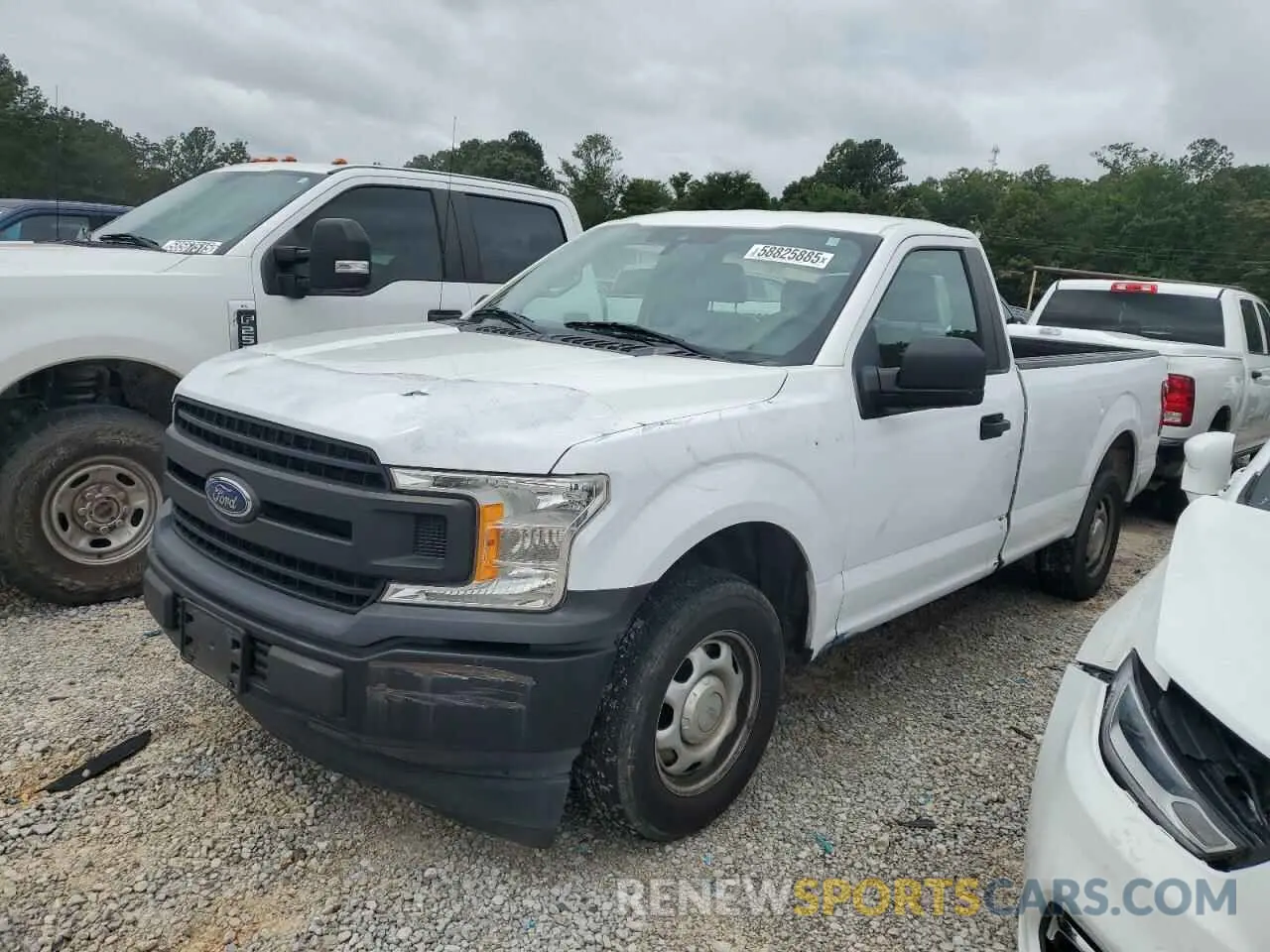 1 Photograph of a damaged car 1FTMF1CBXKKD94262 FORD All Models 2019