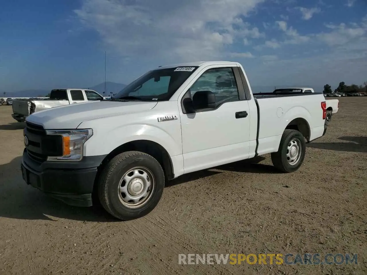 1 Photograph of a damaged car 1FTMF1CBXKKE81496 FORD All Models 2019