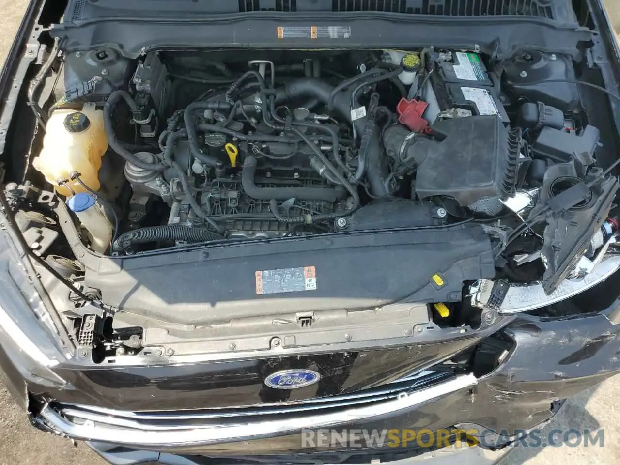 11 Photograph of a damaged car 3FA6P0HD5KR203648 FORD ALL Models 2019