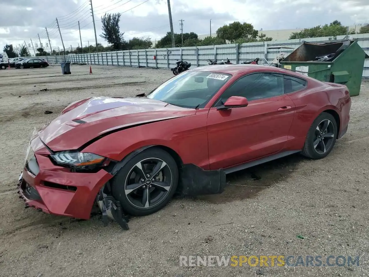 1 Photograph of a damaged car 1FA6P8TH0L5171611 FORD ALL Models 2020