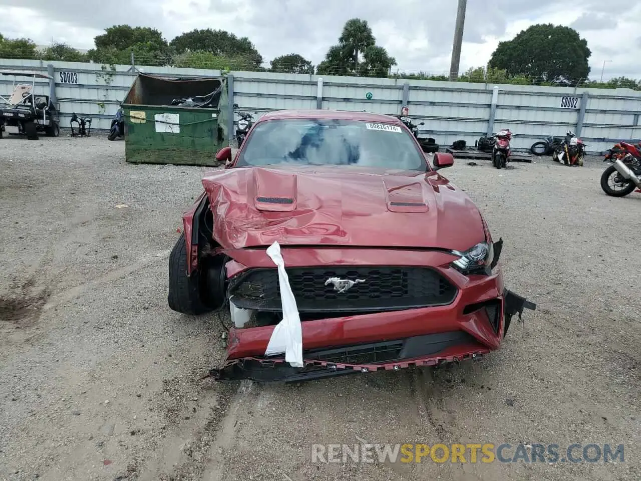 5 Photograph of a damaged car 1FA6P8TH0L5171611 FORD ALL Models 2020