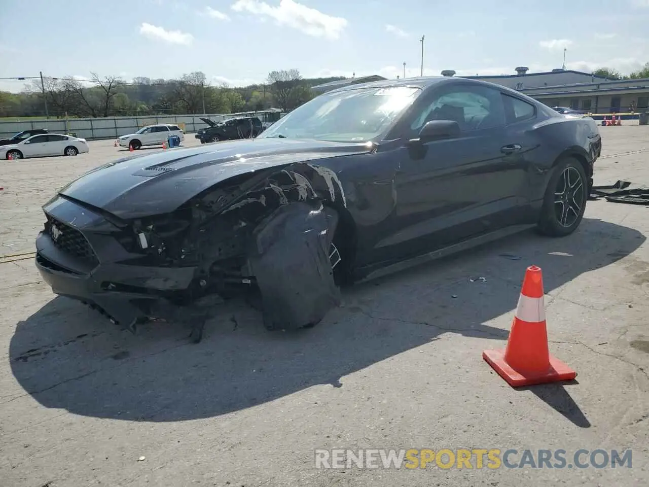 1 Photograph of a damaged car 1FA6P8TH2L5126606 FORD ALL Models 2020