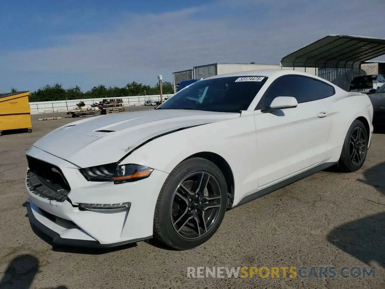 1 Photograph of a damaged car 1FA6P8TH2L5154986 FORD ALL Models 2020