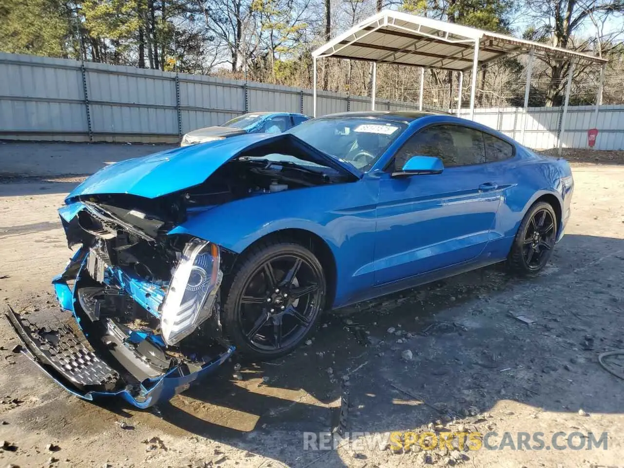 1 Photograph of a damaged car 1FA6P8TH3L5161462 FORD ALL Models 2020