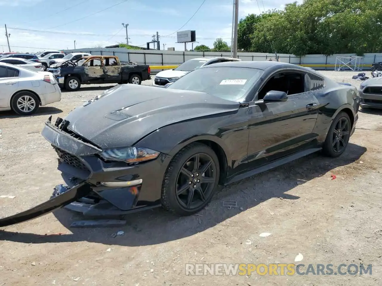 1 Photograph of a damaged car 1FA6P8TH3L5169884 FORD ALL Models 2020