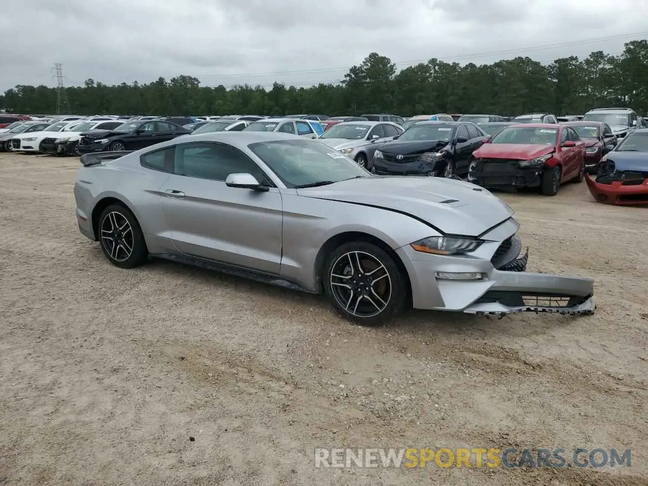 4 Photograph of a damaged car 1FA6P8TH5L5120167 FORD ALL Models 2020