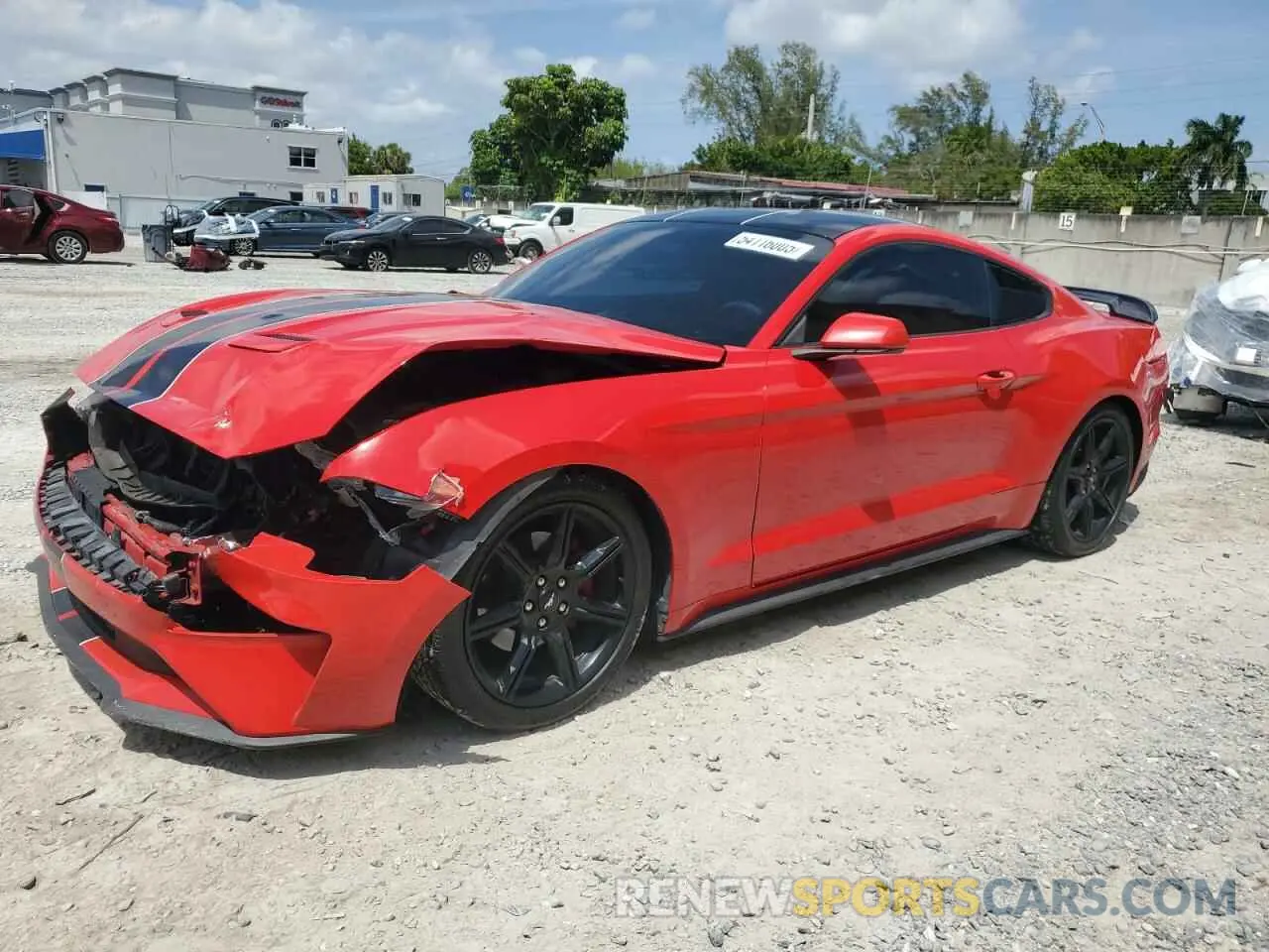 1 Photograph of a damaged car 1FA6P8TH6L5113891 FORD ALL Models 2020