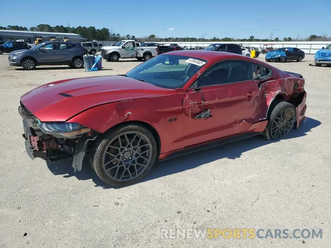 1 Photograph of a damaged car 1FA6P8TH9L5129115 FORD ALL Models 2020