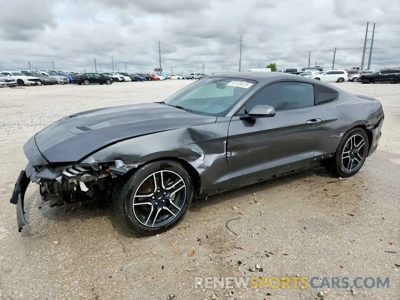 1 Photograph of a damaged car 1FA6P8TH9L5150191 FORD ALL Models 2020