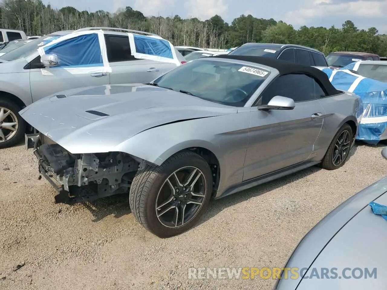 1 Photograph of a damaged car 1FATP8UH0L5139162 FORD ALL Models 2020