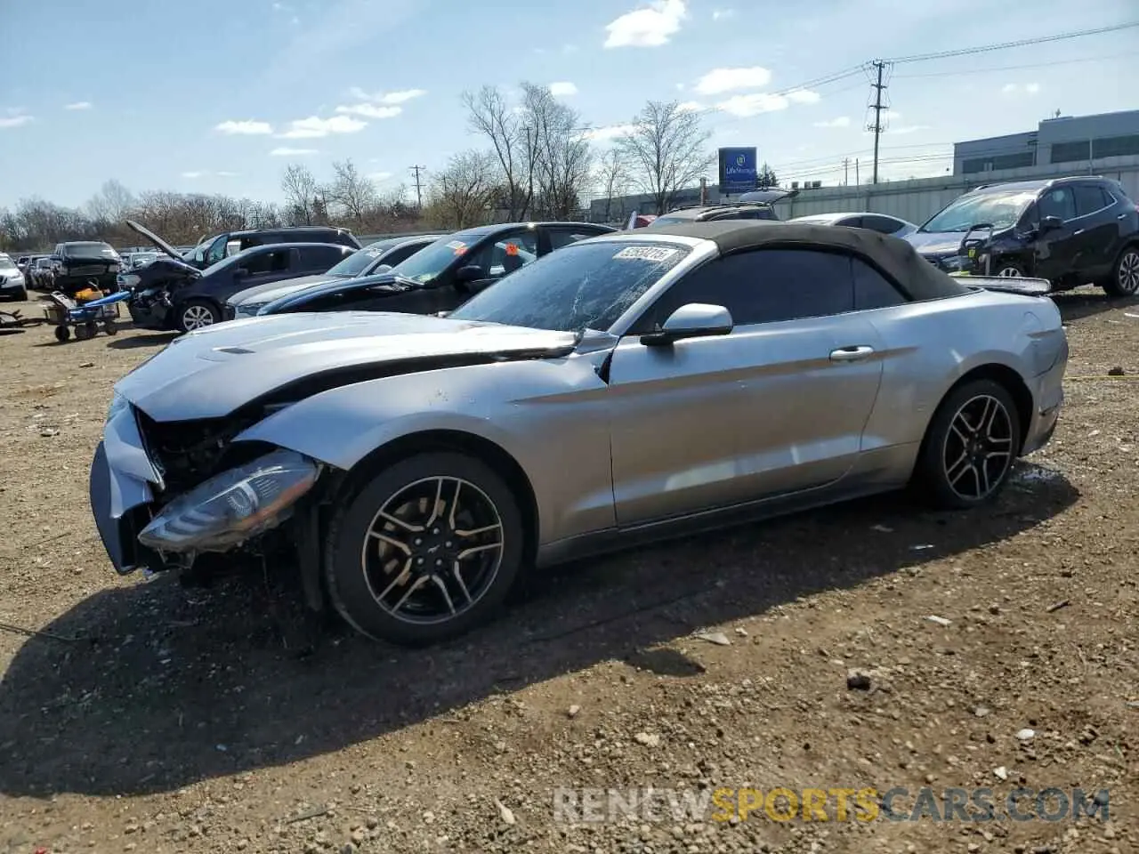 1 Photograph of a damaged car 1FATP8UH5L5146916 FORD ALL Models 2020