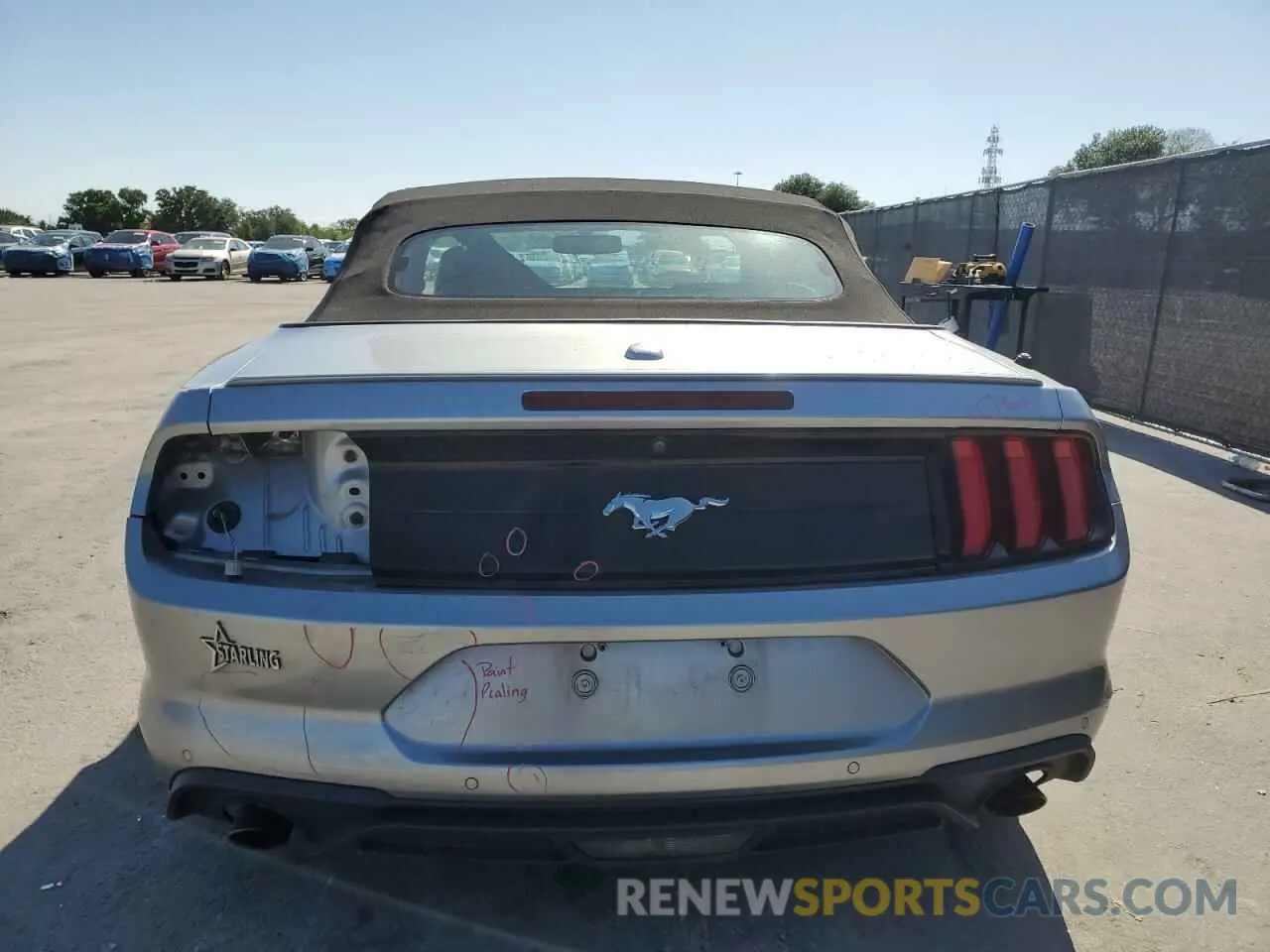 6 Photograph of a damaged car 1FATP8UH6L5132071 FORD ALL Models 2020