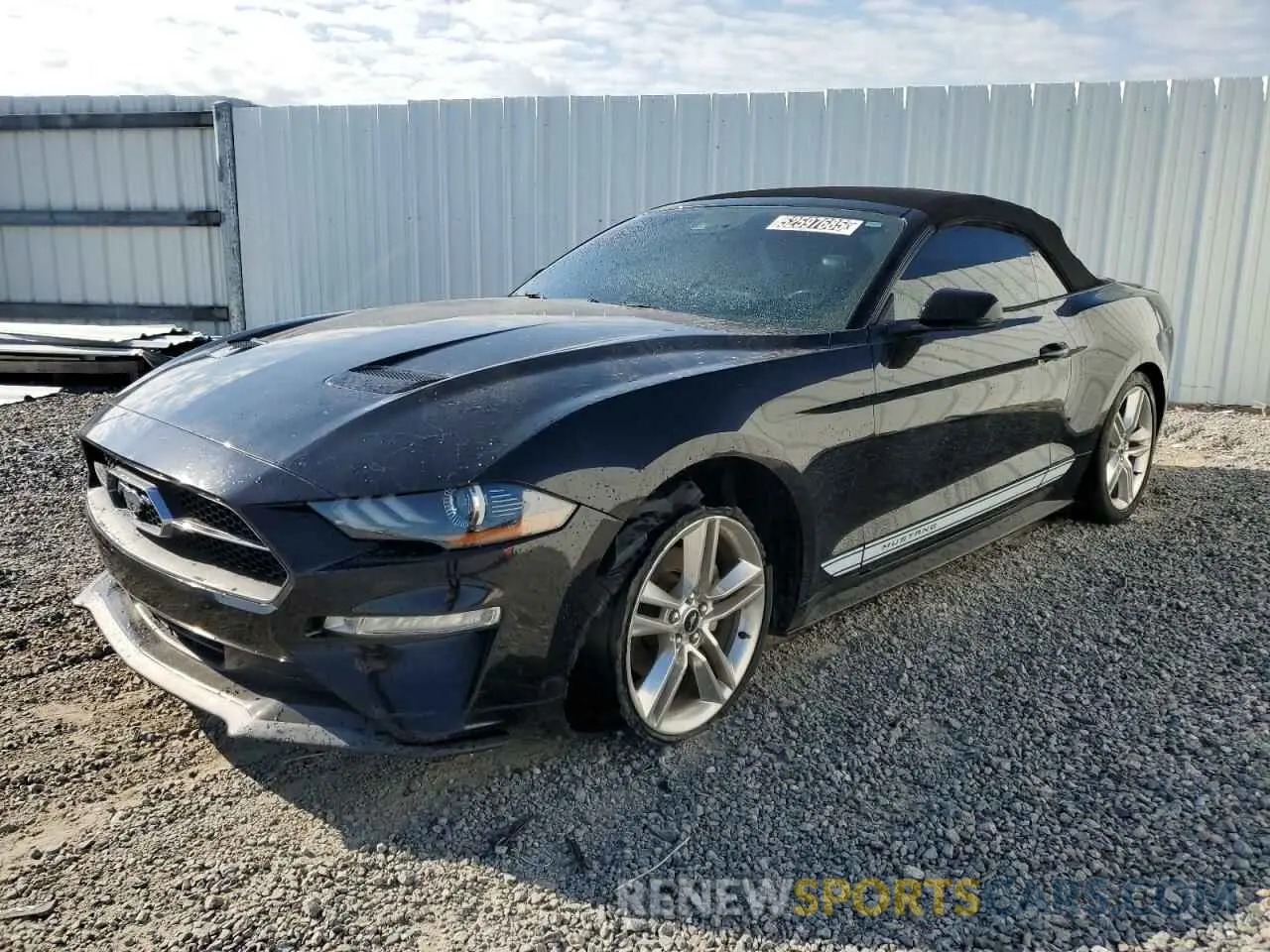 1 Photograph of a damaged car 1FATP8UH6L5134595 FORD ALL Models 2020