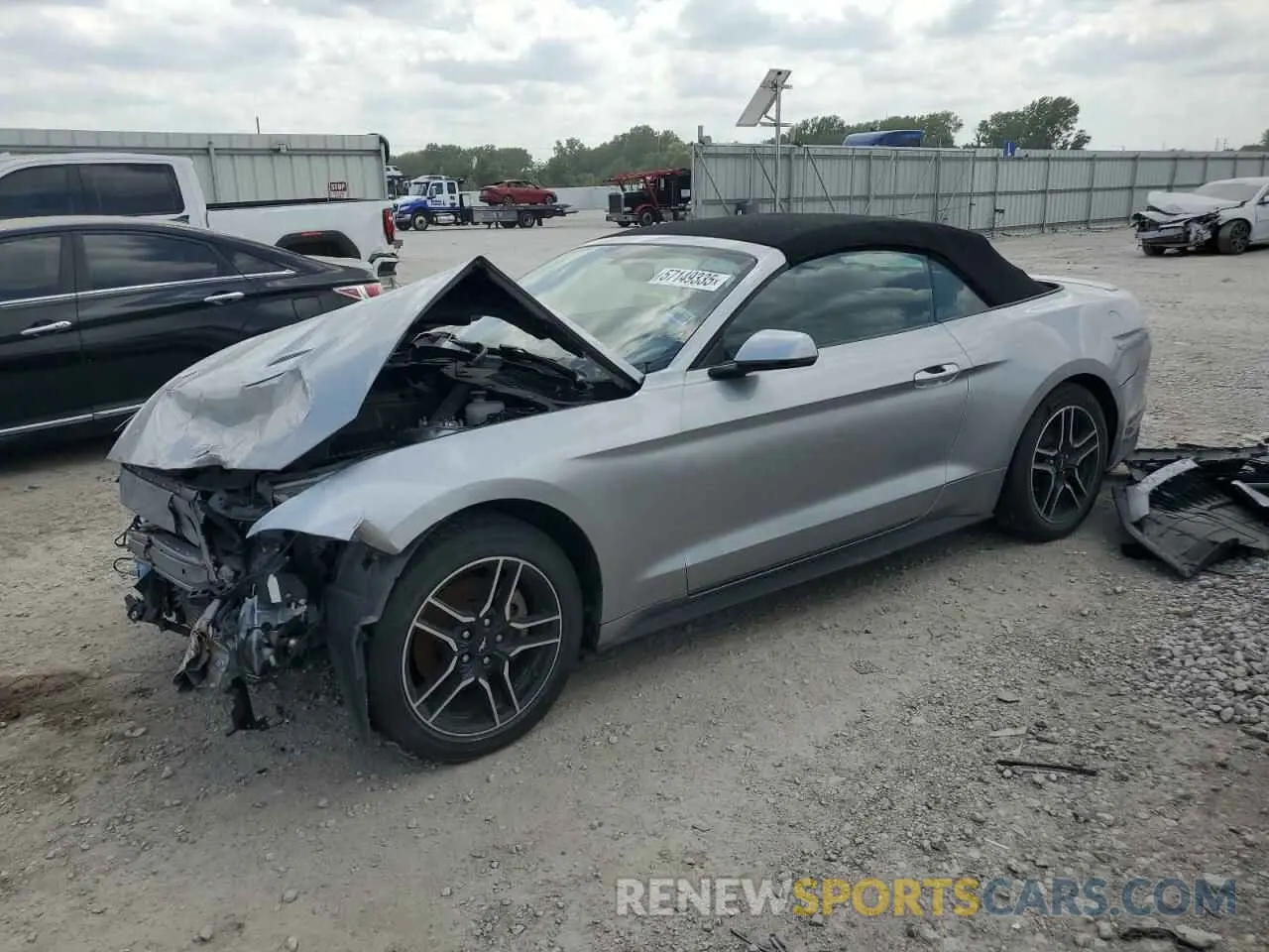 1 Photograph of a damaged car 1FATP8UH7L5131785 FORD ALL Models 2020