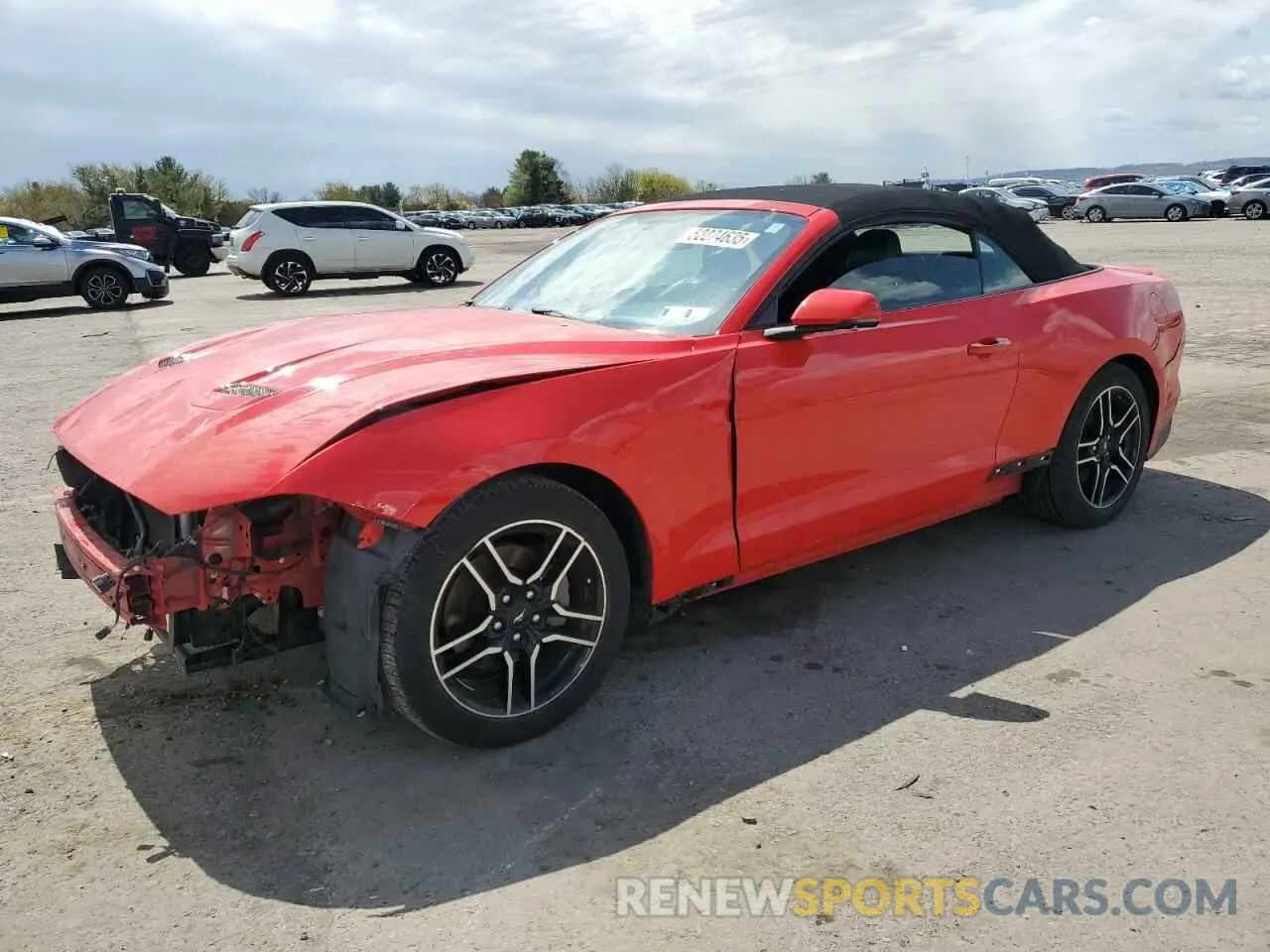 1 Photograph of a damaged car 1FATP8UH8L5125509 FORD ALL Models 2020