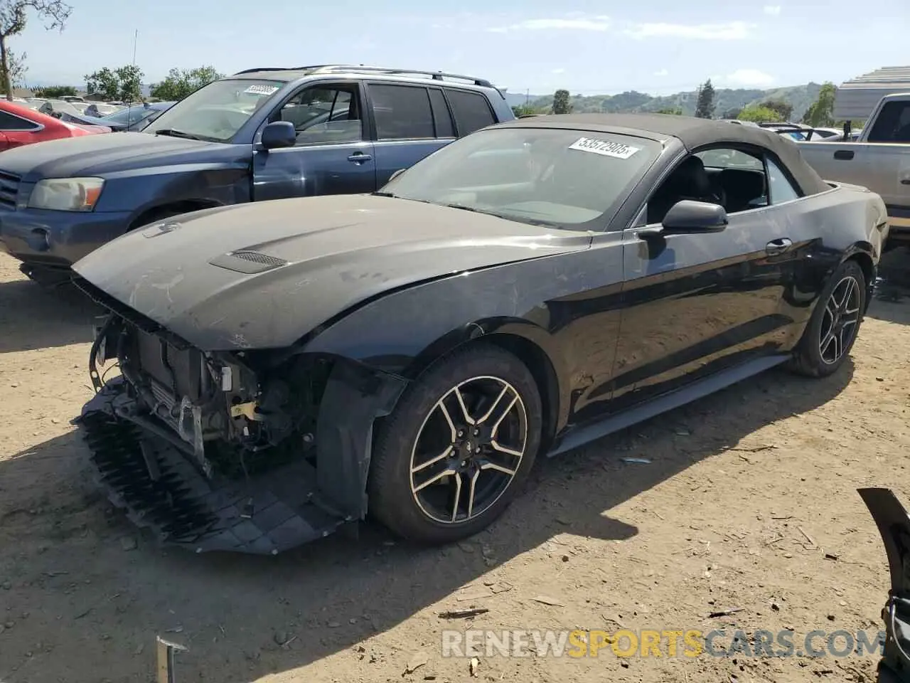 1 Photograph of a damaged car 1FATP8UH9L5135689 FORD ALL Models 2020