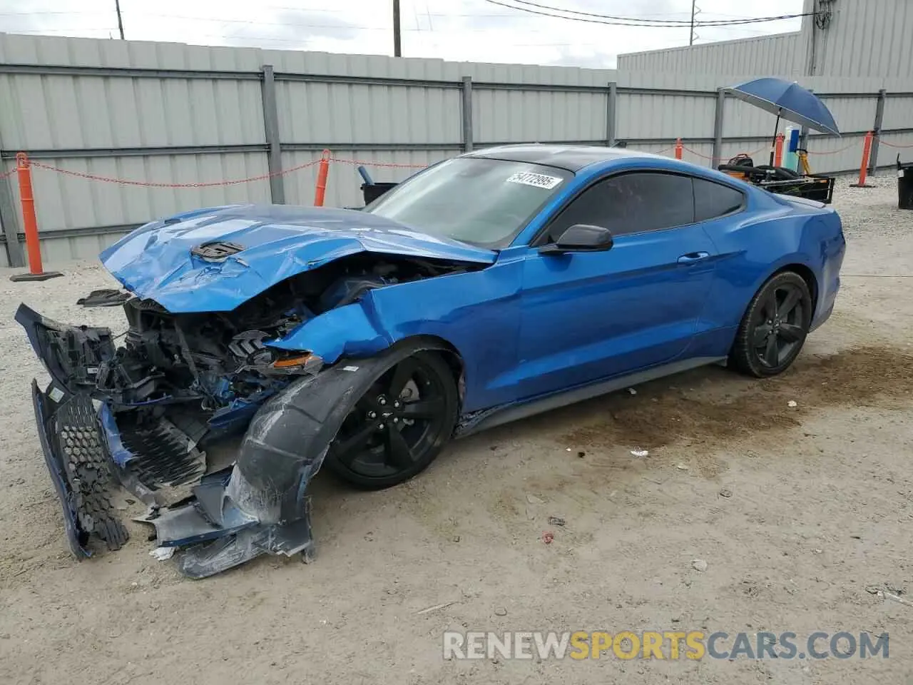 1 Photograph of a damaged car 1FA6P8TH0M5104167 FORD ALL Models 2021