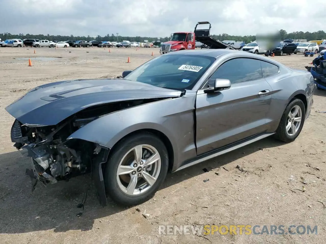 1 Photograph of a damaged car 1FA6P8TH0M5151554 FORD ALL Models 2021
