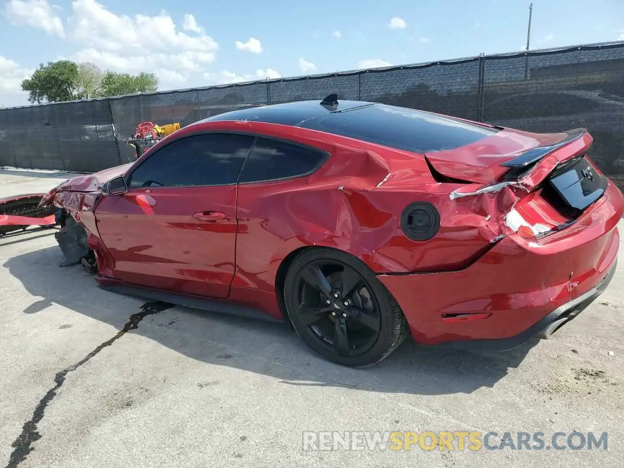 2 Photograph of a damaged car 1FA6P8TH1M5132902 FORD ALL Models 2021