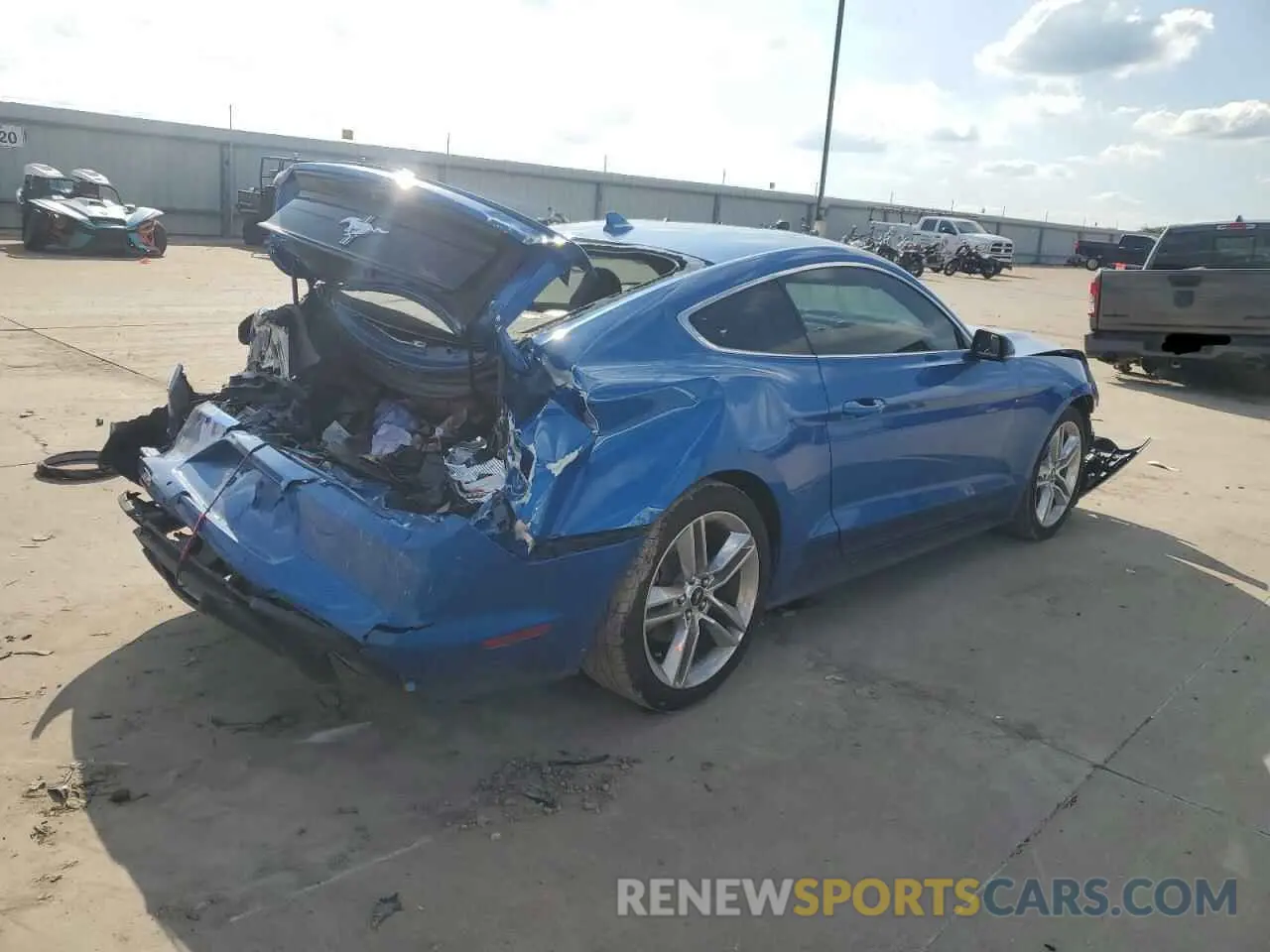 3 Photograph of a damaged car 1FA6P8TH2M5113940 FORD ALL Models 2021