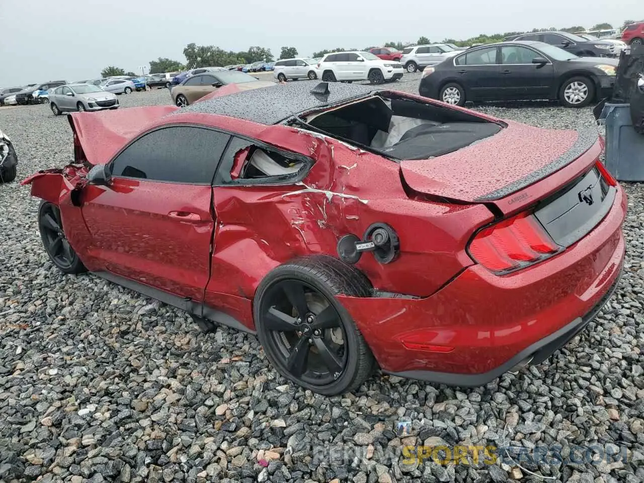 2 Photograph of a damaged car 1FA6P8TH3M5117625 FORD ALL Models 2021