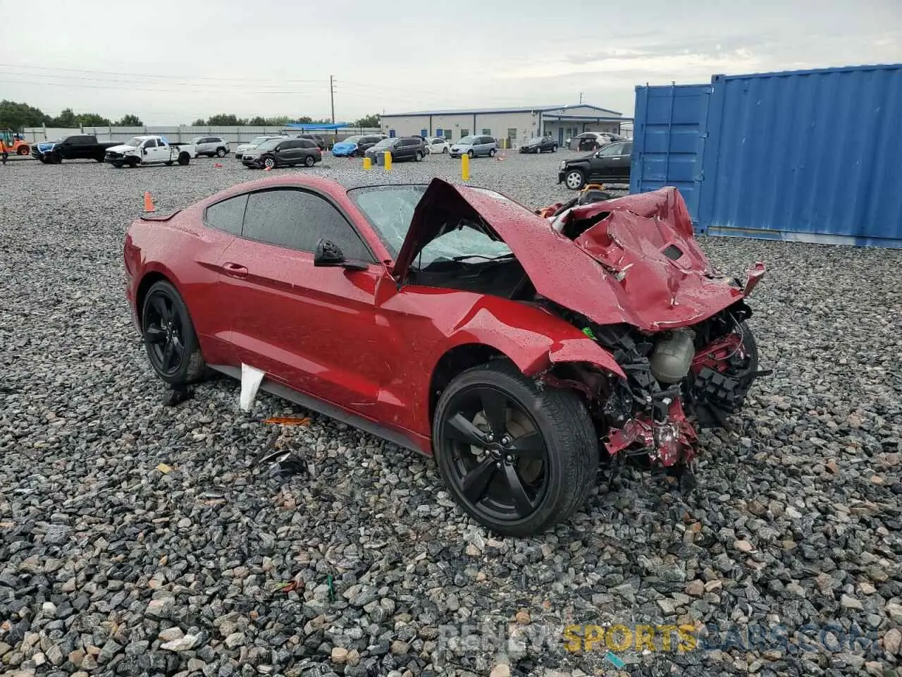 4 Photograph of a damaged car 1FA6P8TH3M5117625 FORD ALL Models 2021