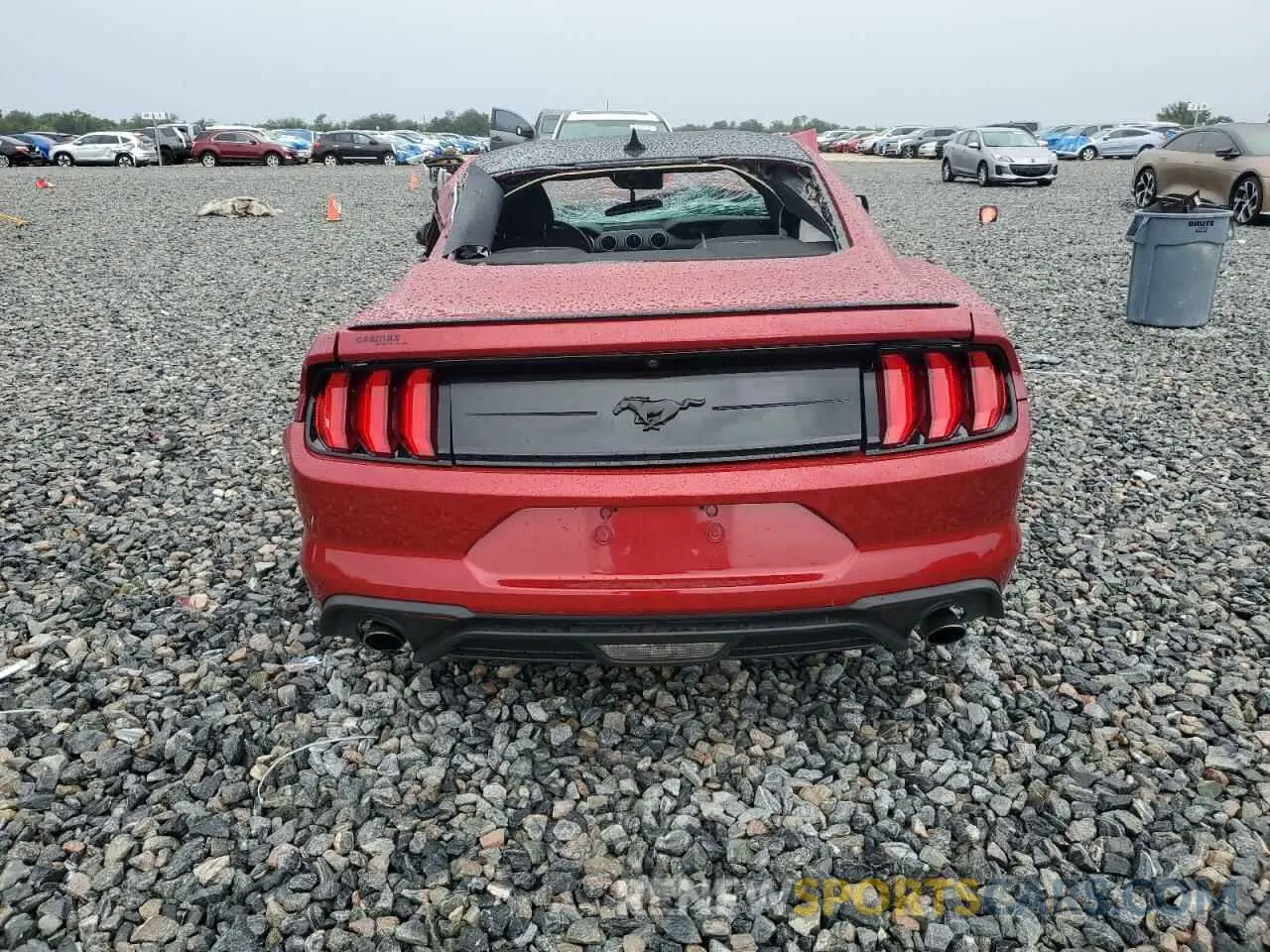 6 Photograph of a damaged car 1FA6P8TH3M5117625 FORD ALL Models 2021