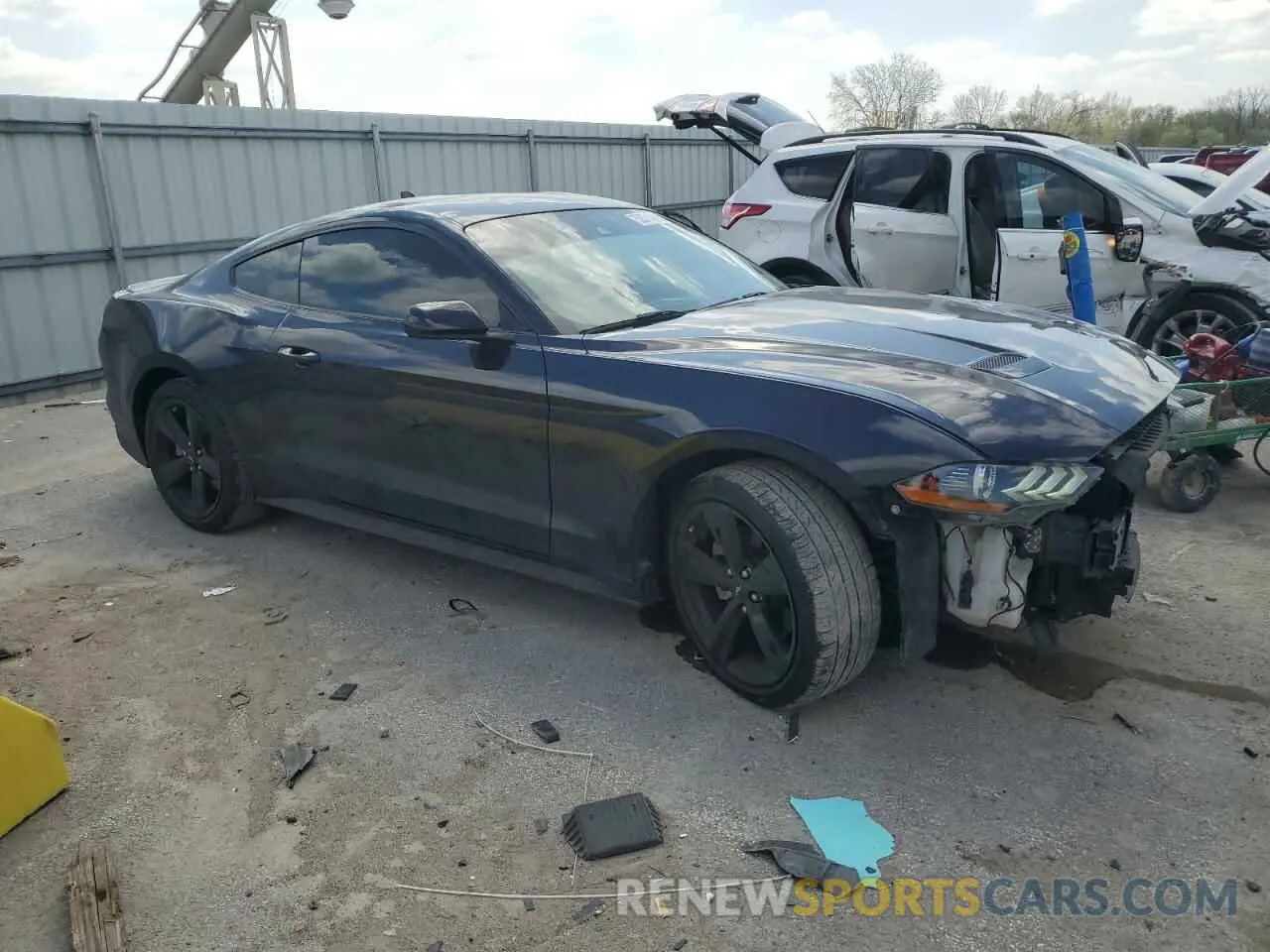 4 Photograph of a damaged car 1FA6P8TH4M5128035 FORD ALL Models 2021