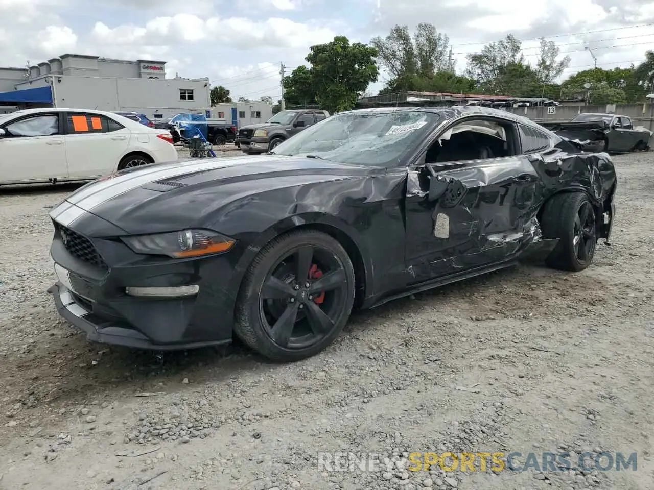1 Photograph of a damaged car 1FA6P8TH4M5151881 FORD ALL Models 2021