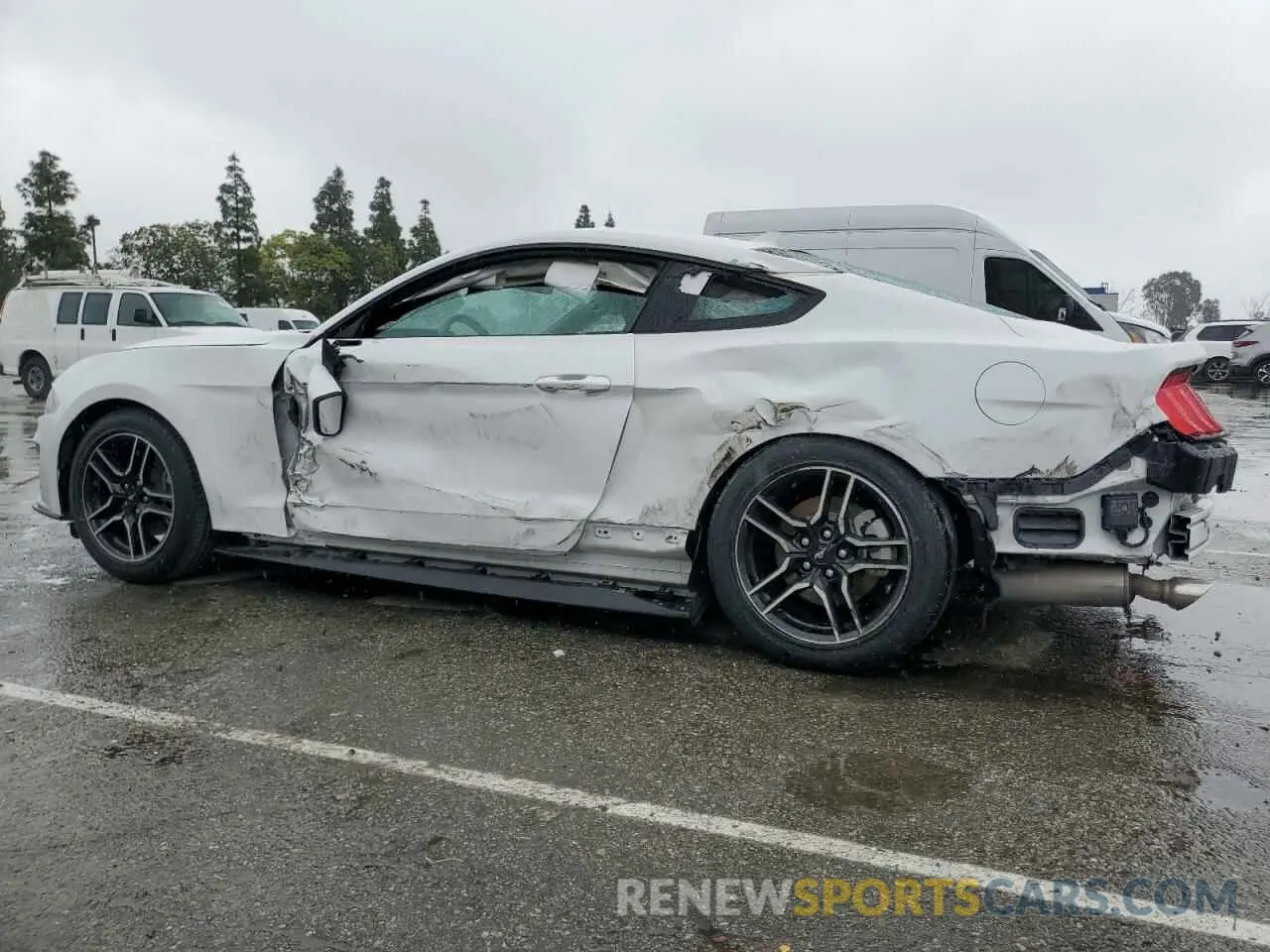 2 Photograph of a damaged car 1FA6P8TH5M5126729 FORD ALL Models 2021