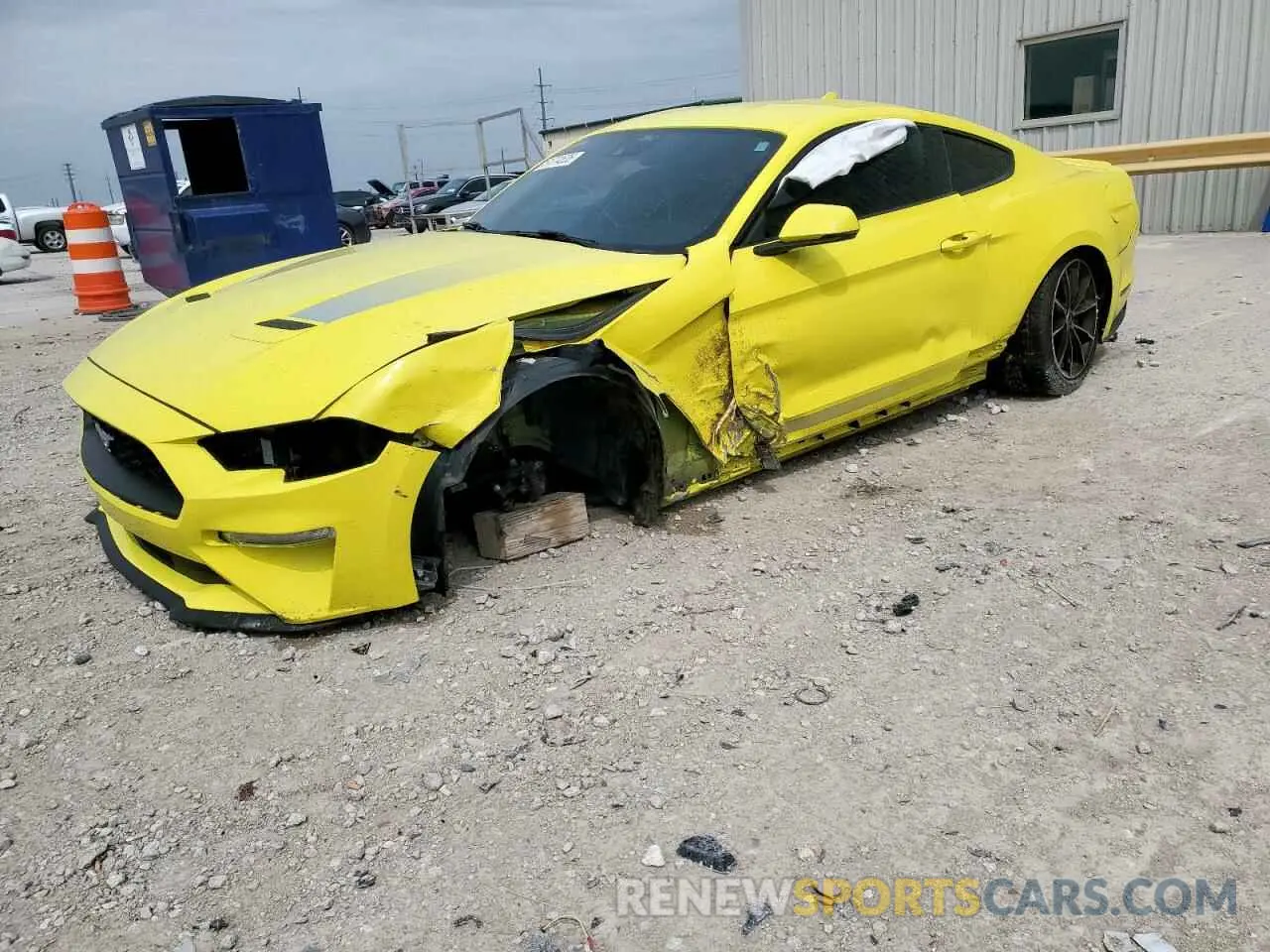 1 Photograph of a damaged car 1FA6P8TH5M5152165 FORD ALL Models 2021