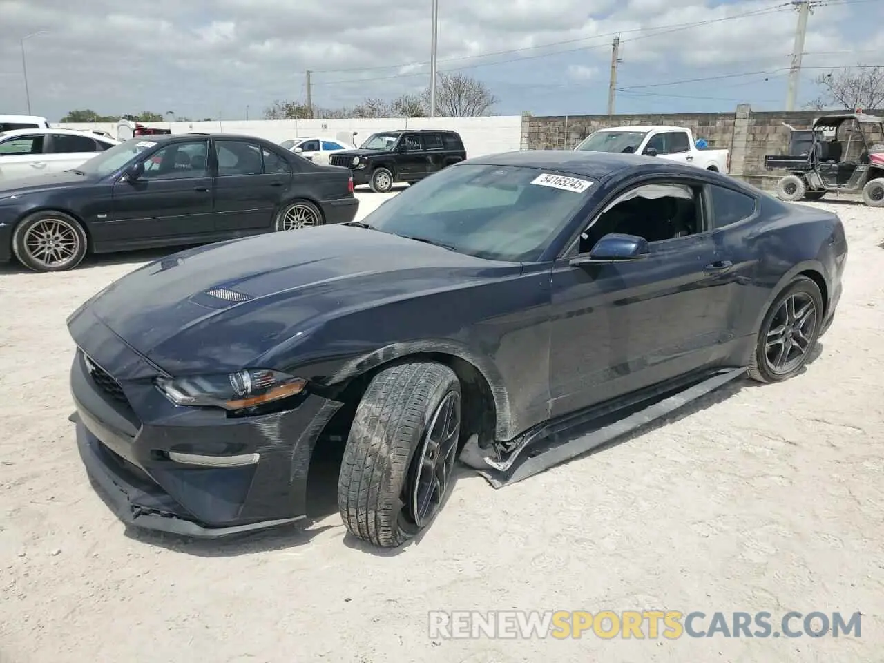 1 Photograph of a damaged car 1FA6P8TH5M5154207 FORD ALL Models 2021